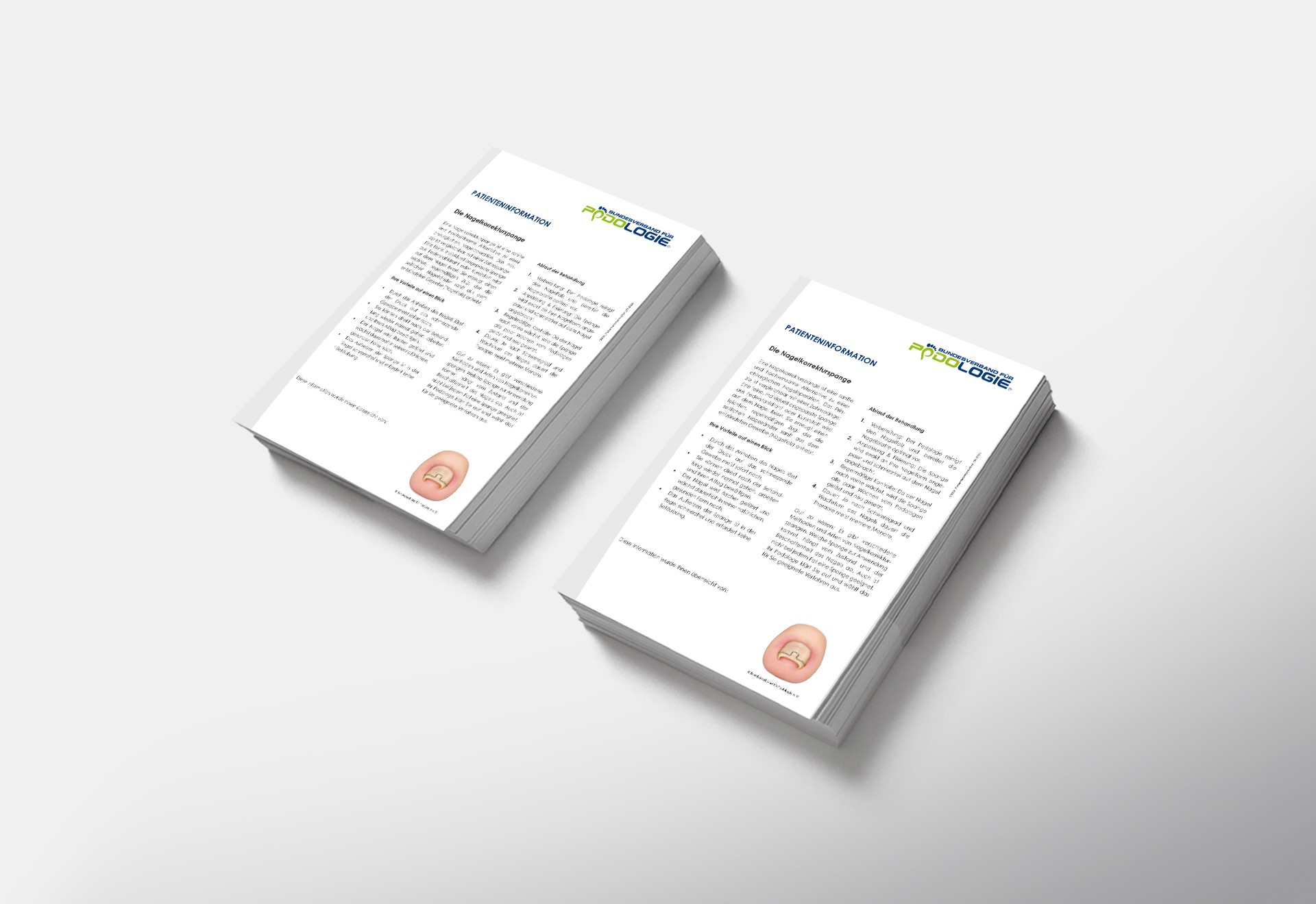 Patienteninformation "Nagelspangenbehandlung" 