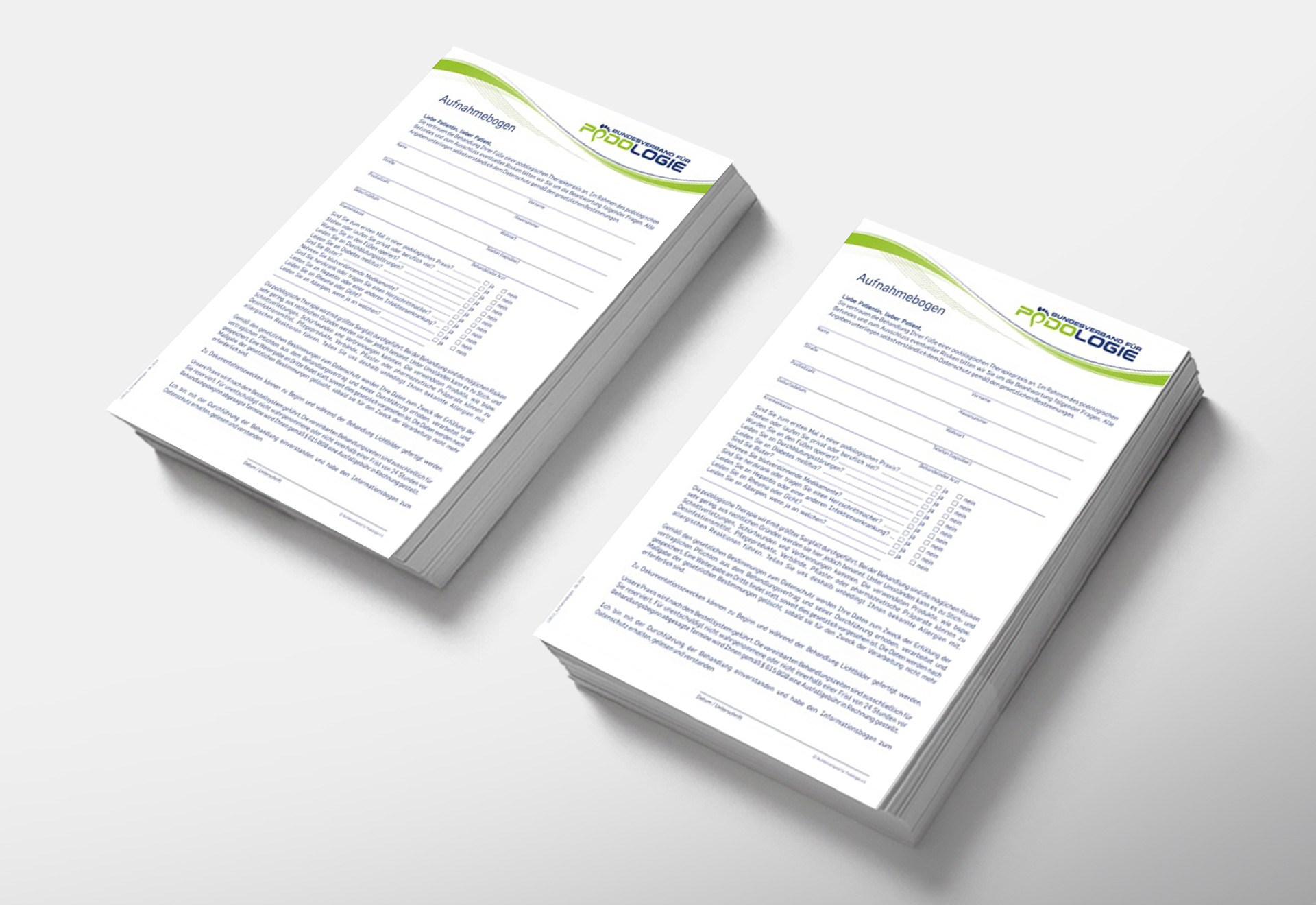 BV-Podologie_Produktbild_Aufnahmebogen_Patientenbefragungen