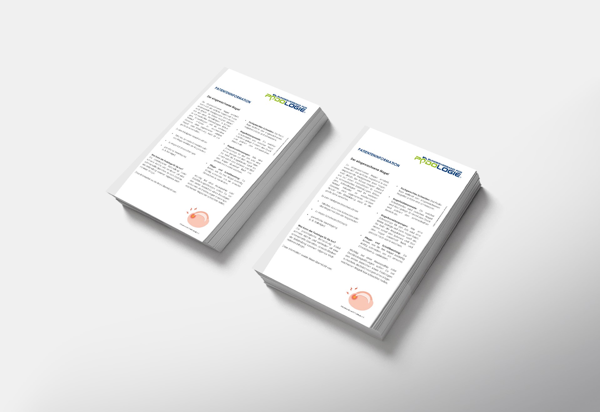 Patienteninformation "eingewachsener Nagel" 