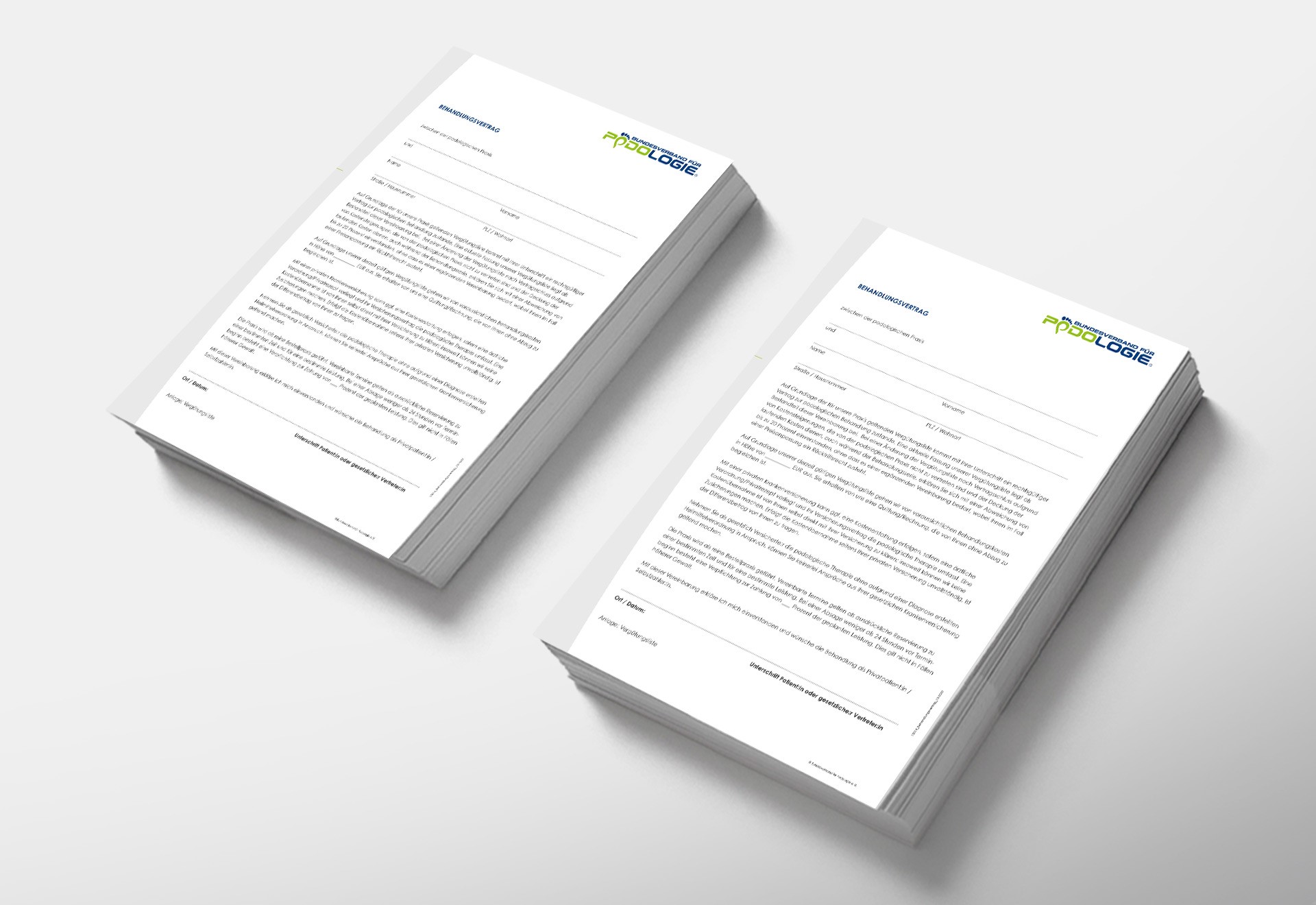 Patientenvereinbarungen / Behandlungsvertrag