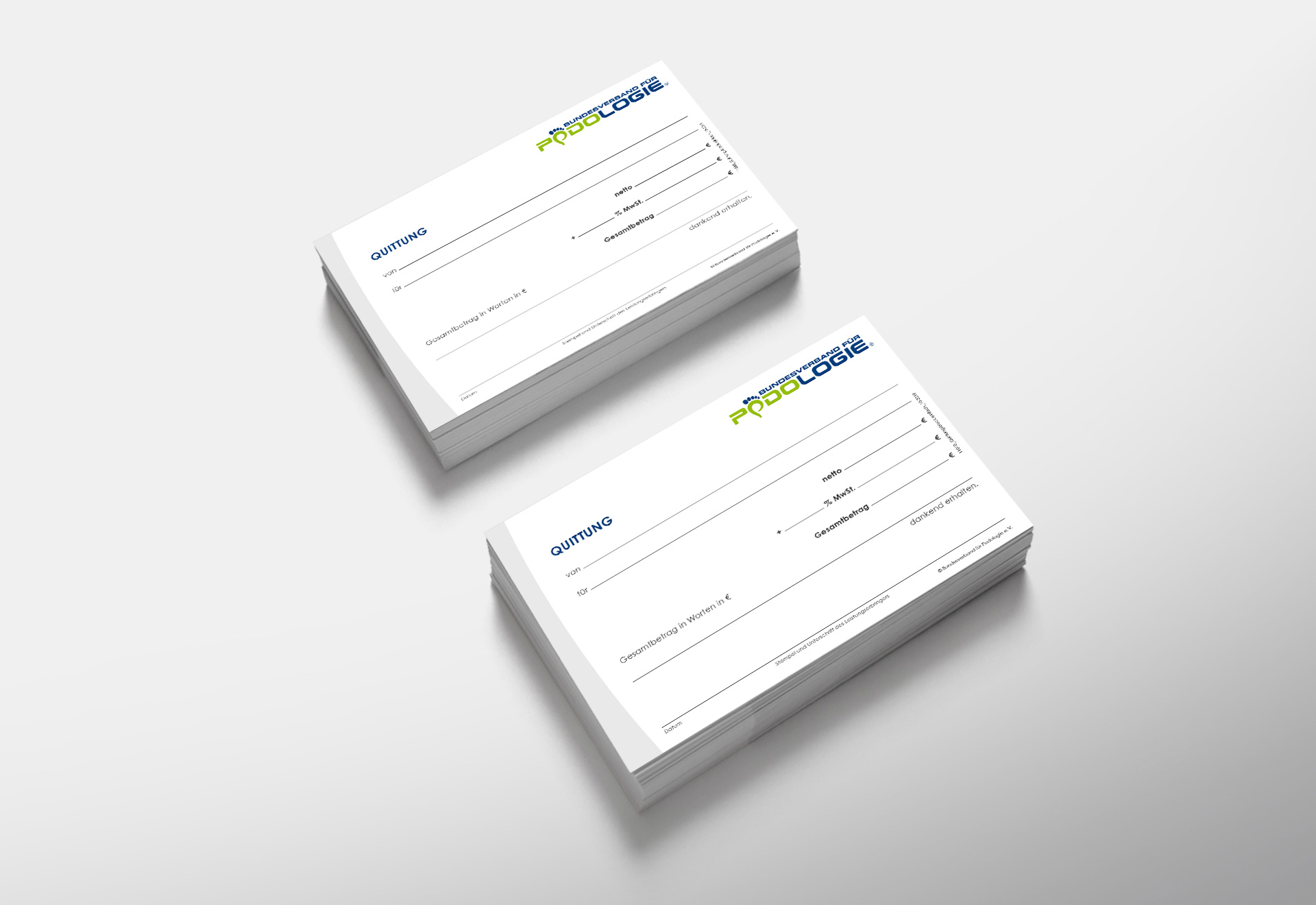 BV-Podologie_Produktbild_Quittung Quittung